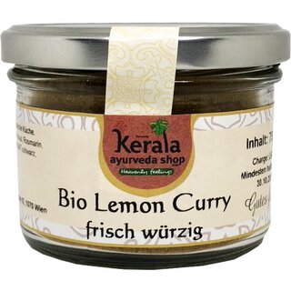 Bio Lemon Curry frisch wrzig 75g Glas